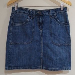 E4 Final Price E4 Roots 8 cotton jean skirt